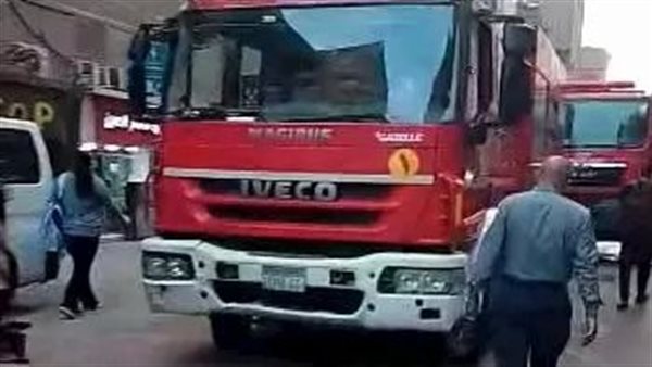 حريق منطقة فيصل بالجيزة