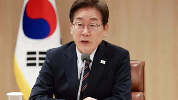  الرئيس الكوري الجنوبي