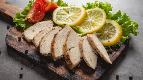 صدور الدجاج المدخنة