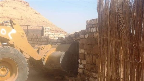 إزالة 118 حالة تعدى