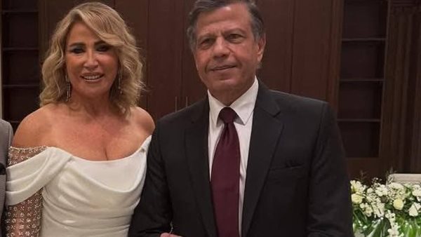 إيناس الدغيدي وزوجها