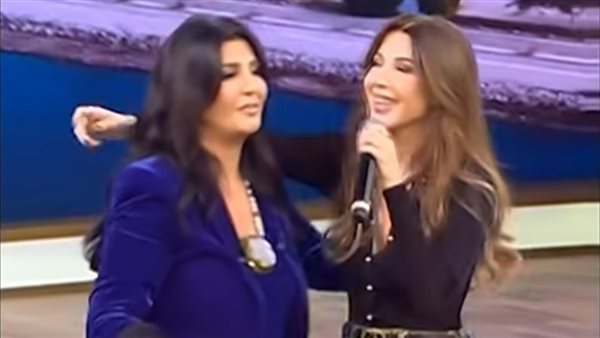 نانسي عجرم ومنى الشاذلي