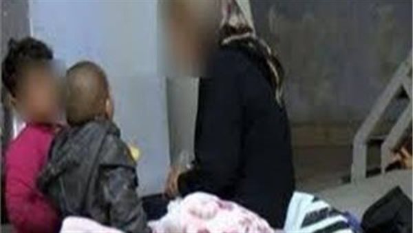 طرد سيدة وأطفالها