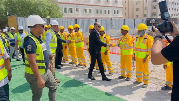 جانب من الزيارة