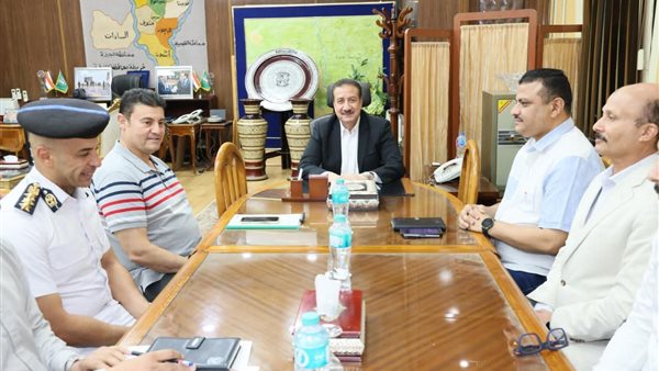 اجتماع محافظ المنوفية