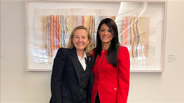  رانيا المشاط و رئيسة