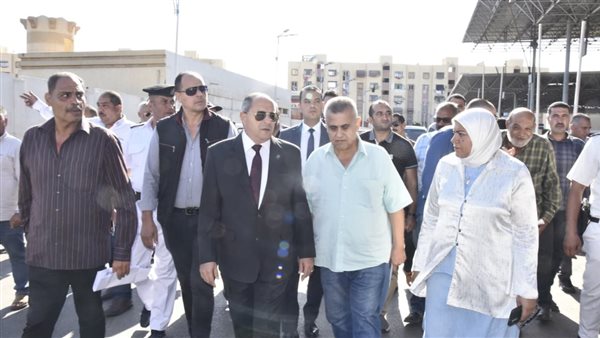 جولة محافظ بورسعيد