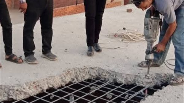 جانب من الإزالة 