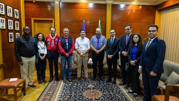 جانب من الزيارة