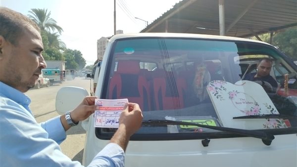 نائب مدينة دشنا يضع