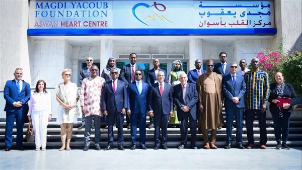 زيارة لوزراء أفارقة