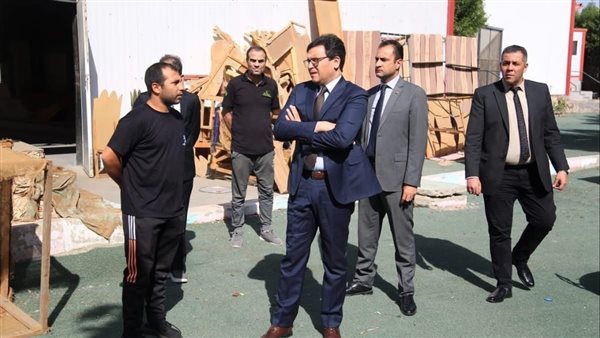 وزير الثقافة يتفقد