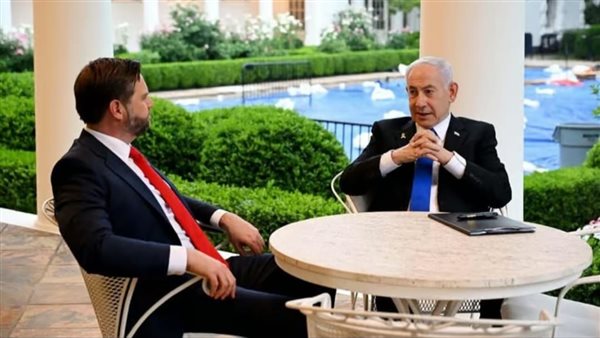 نائب ترامب مع نتنياهو