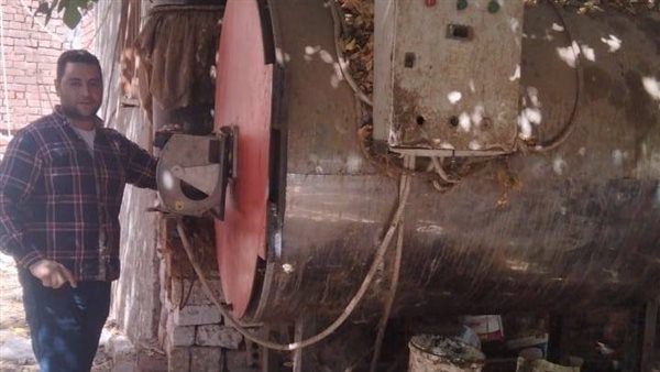 ضبط معمل ألبان غير