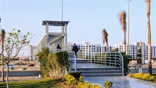 افتتاح كوبري المشاة