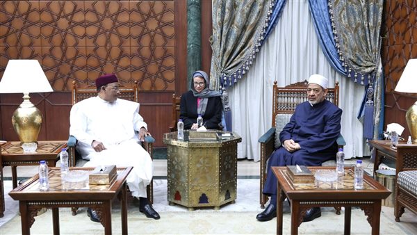 شيخ الأزهر يستقبل