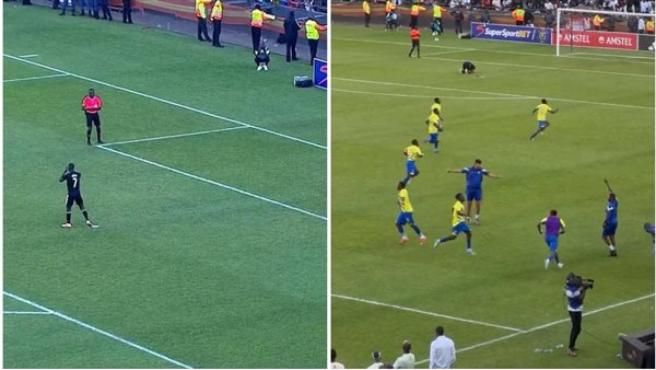 لقطات من المباراة