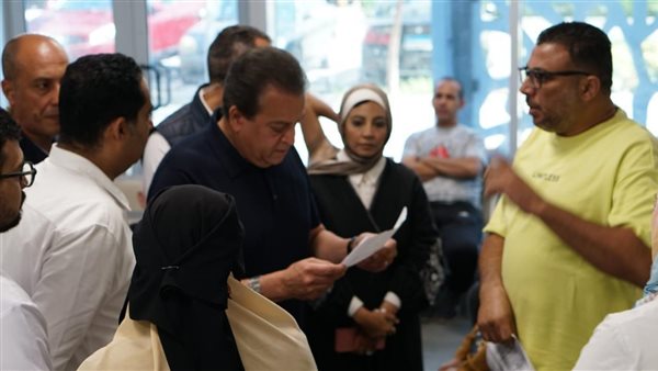 تفقد وزير الصحة والسكان