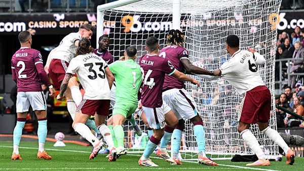 لقطة من المباراة