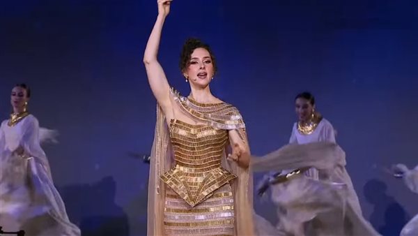 شيرين أحمد طارق تتألق في افتتاح المتحف الكبير وتتصدر السوشيال ميديا