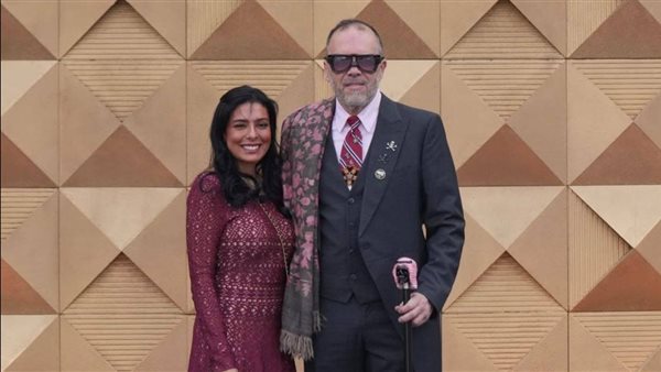 حسان القباني وزوجته