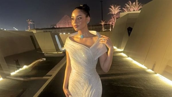 حنين الشاطر تضيء كواليس افتتاح المتحف المصري الكبير بصور مميزة