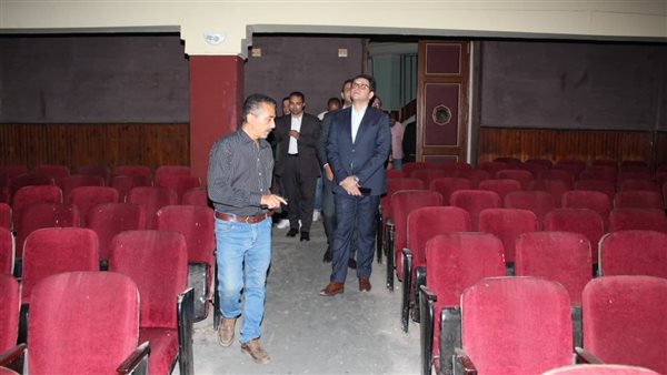 وزير الثقافة يتفقد