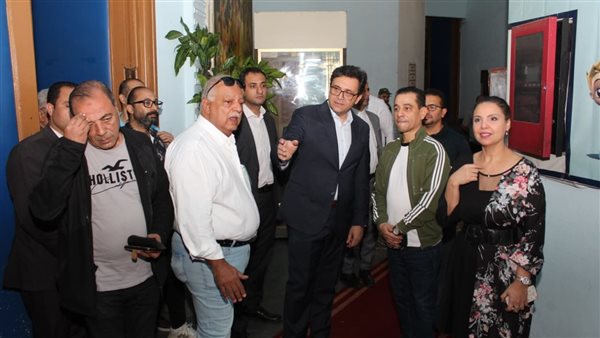 وزير الثقافة يتفقد