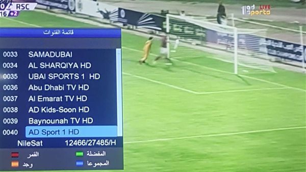 تردد قناة أبو ظبي