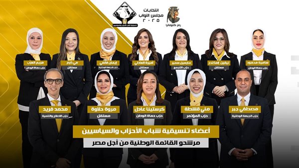 مرشحو تنسيقية شباب