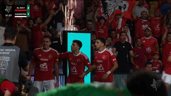 لقطة من المباراة