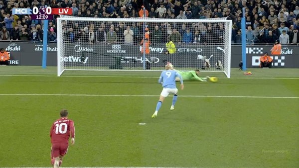 لقطة من المباراة