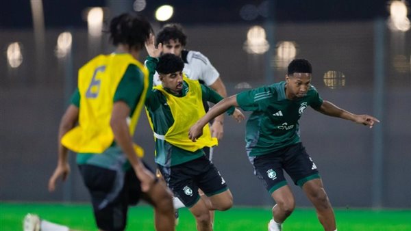 تدريبات منتخب السعودية