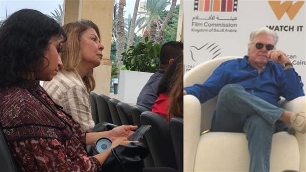 حسين فهمي وسلوى محمد