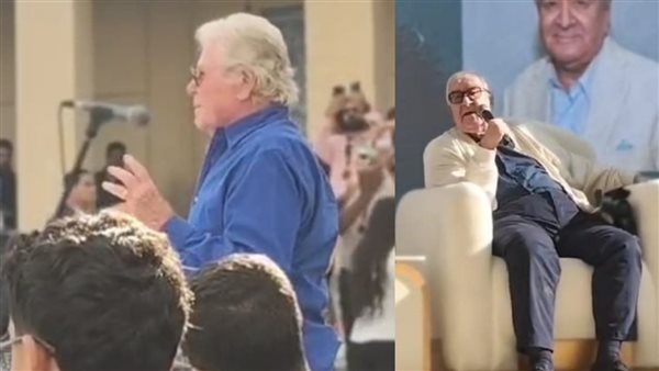 حسين فهمي ومحمد عبدالعزيز