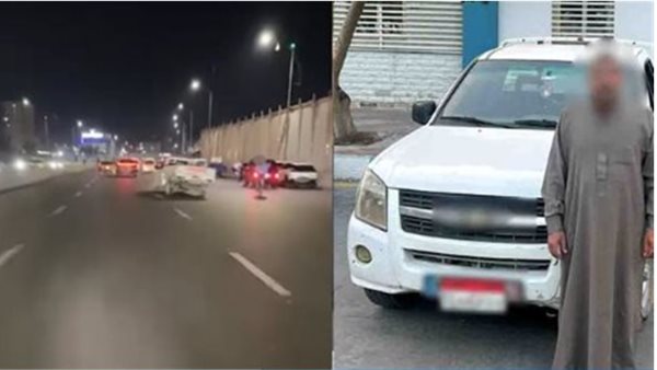 المتهم والسيارة المضبوطة