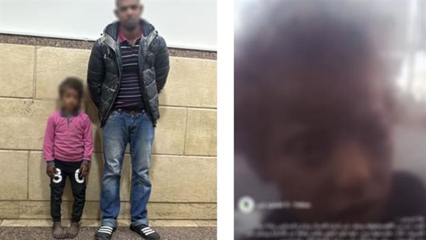 ضبط والد الطفلة