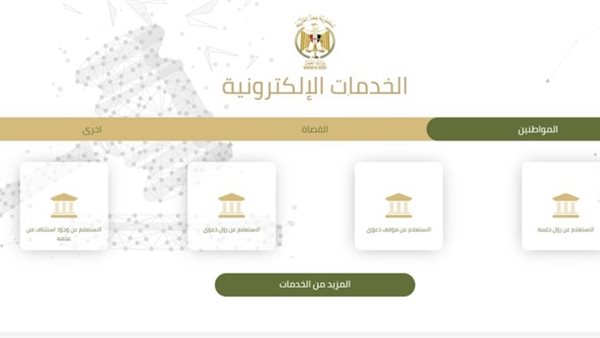 الاستعلام عن القضايا