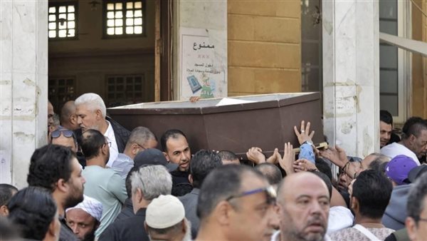 من جنازة الراحل محمد