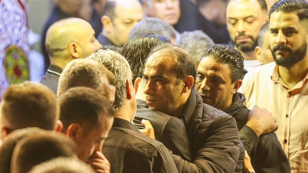 لقطة من عزاء الراحل