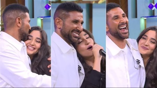 ابنة أحمد سعد تدعو له بالشفاء بعد حادث سير مؤلم