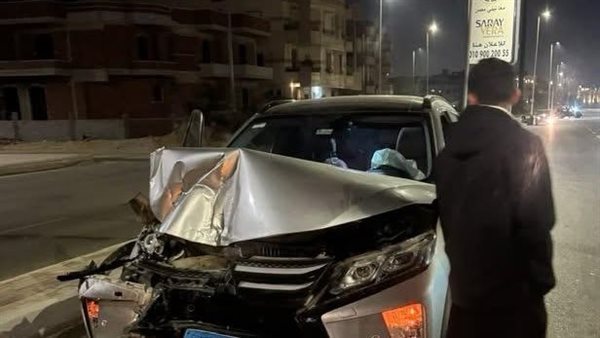 فادي خفاجة في حادث سير مروع يسبب تهشم سيارته بالكامل