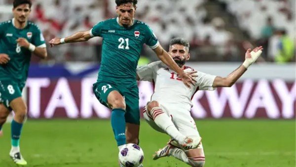 من مباراة العراق