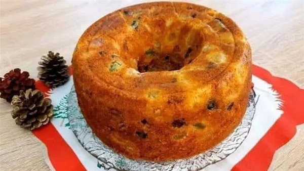 كيكة الفاكهة المجففة