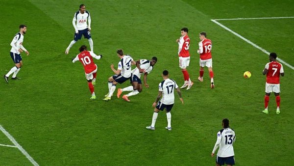 لقطة من المباراة