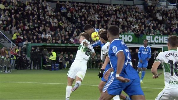 لقطة من المباراة