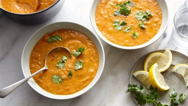  شوربة العدس 