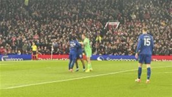 لقطة من المباراة