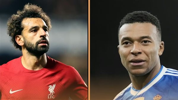 مبابي وصلاح