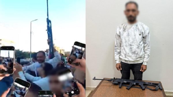 المتهم بعد الضبط